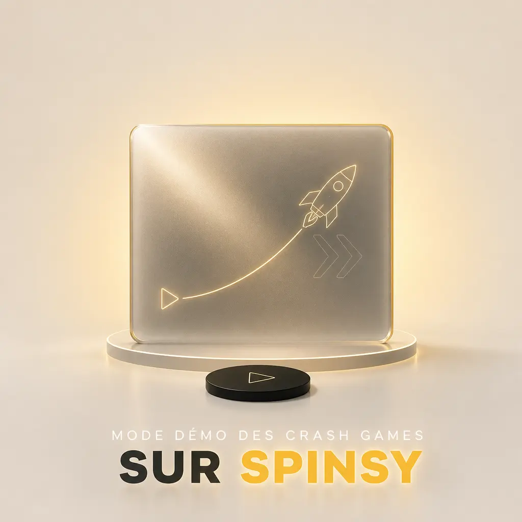 Mode démo des crash games sur Spinsy pour tester le multiplicateur sans argent réel